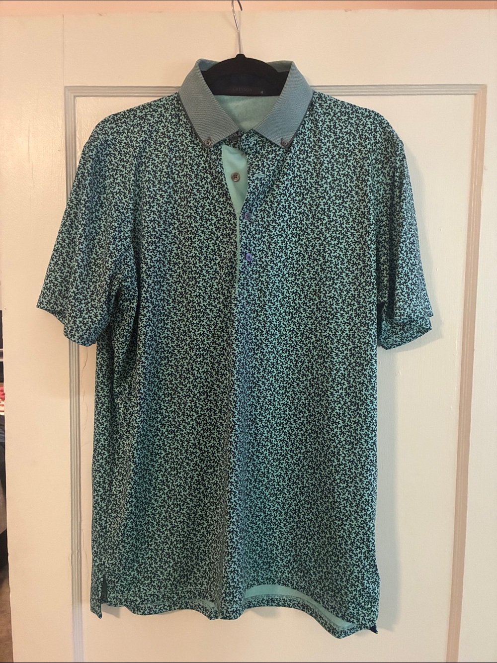 Greyson Blue Coral Polo